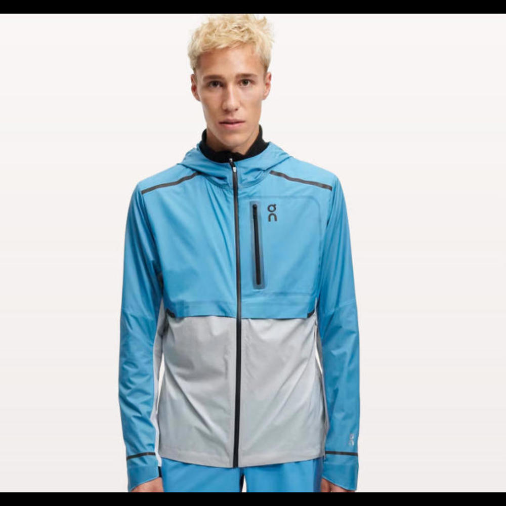 On Cloud Whether Jacket Niagara/Glacier Blue. Men’s M, L, XL NWT MSRP $239.99